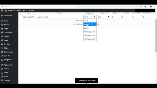 How To Create And Edit A Popover - Popover Builder Responsive WordPress Plugin смотреть онлайн