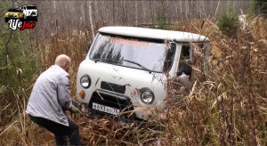 Off road покатушки по бездорожью на УАЗ Буханка