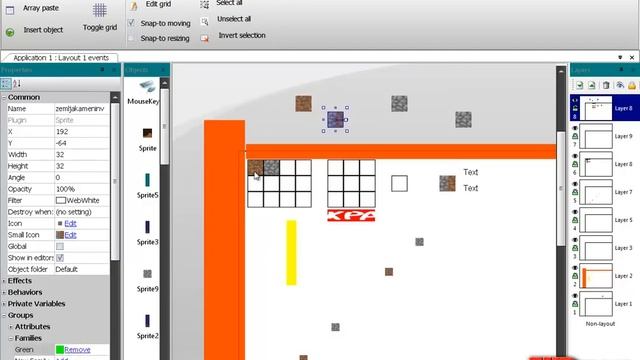 Как сделать игру MineCraft 2D 9 часть