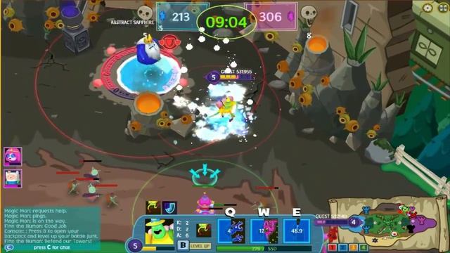 Adventure Time Battle Party Adventure Time Games смотреть онлайн