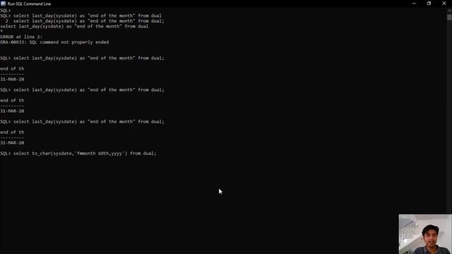 TUTORIAL Cara menggunakan fungsi-fungsi dasar di Oracle SQL смотреть онлайн