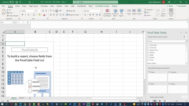 How to Pass Excel Job Test: Pivot Tables Questions and Answers смотреть онлайн