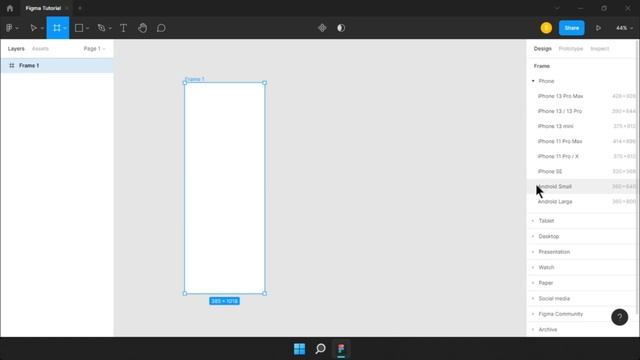 Everything About FRAME Tool | Figma Crash Course | Hindi | #UIUXDesign смотреть онлайн