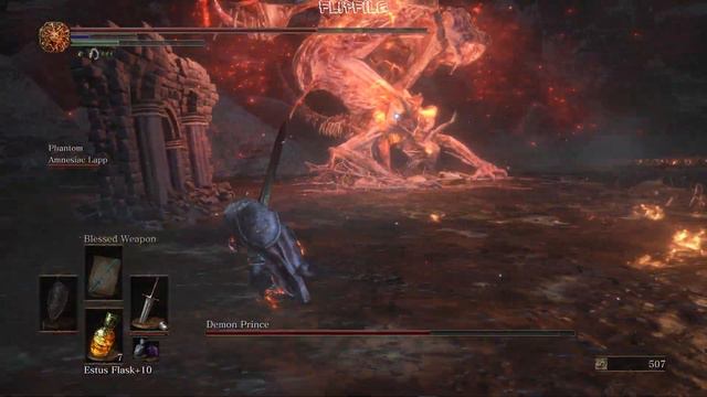 Dark Souls III - Let's Play Part 64: Demon Prince (The Ringed City DLC) смотреть онлайн