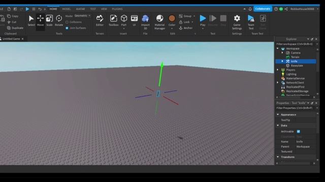 ТУТОРИАЛ! КАК НАСТРОИТЬ РАСПОЛОЖЕНИЕ ПРЕДМЕТА В РУКЕ? ROBLOX STUDIO смотреть онлайн