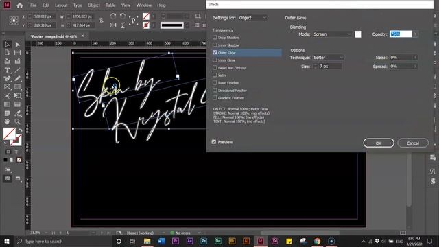 Design a Website Footer with InDesign! смотреть онлайн