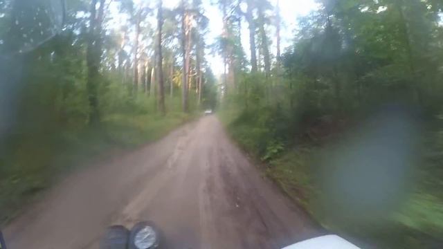 Грязевые покатушки на Иж Юпитер 5 по лесам и полям Часть 1 смотреть онлайн
