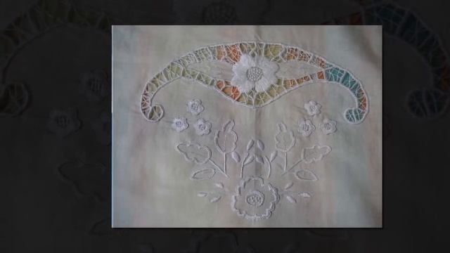 История рукоделия. Вышивка ришелье смотреть онлайн