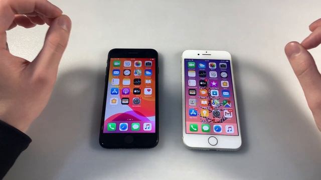 Сравнение iPhone SE 2020 vs iPhone 8 смотреть онлайн