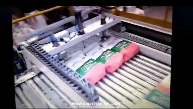 Автоматический порошковый гранул сумка большая сумка горизонтальная сортировка паллетизации машины смотреть онлайн