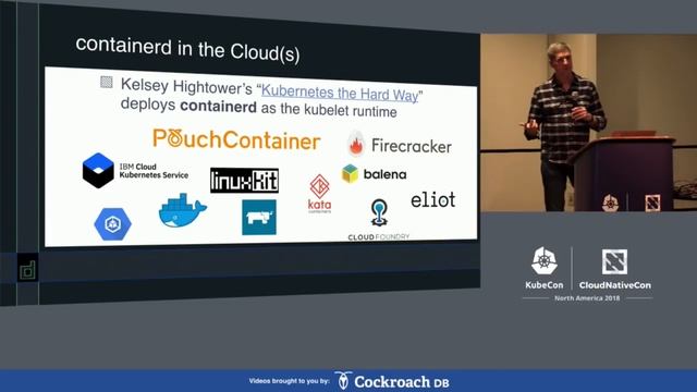 Intro: containerd - Mike Brown, IBM & Derek McGowan, Docker смотреть онлайн