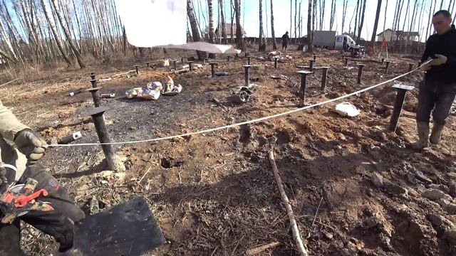 Фундамент каркасного дома смотреть онлайн