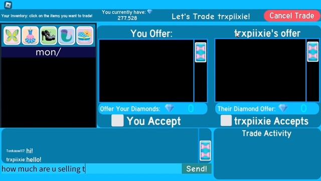 Showing some of my successful trades in Royale high! (Roblox) смотреть онлайн