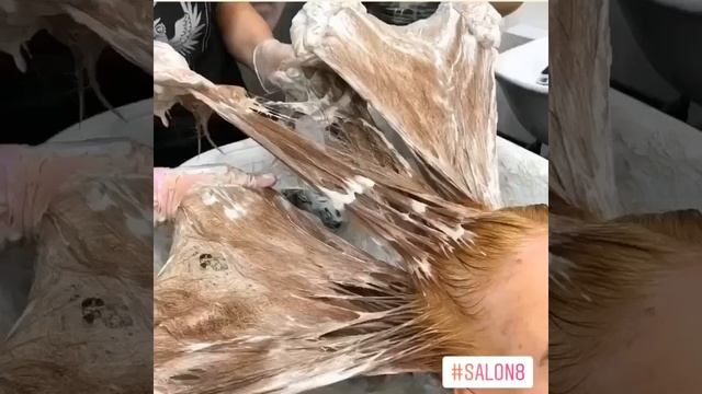 Сложное окрашивание. Выход из черного. смотреть онлайн