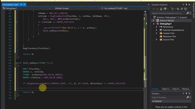 Win32 API- Registry Key and Subkey Enumeration смотреть онлайн