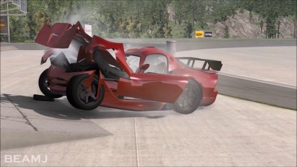 Dodge Viper SRT10 Vs Dodge Viper GTS 2013 - BeamNG drive