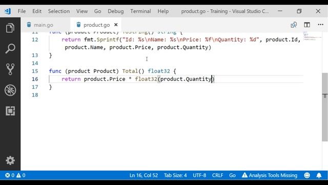 OOP in GoLang смотреть онлайн