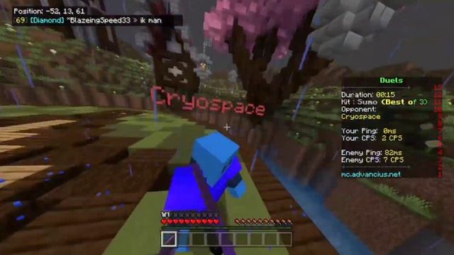 I Challenged This Youtuber to a Java/Bedrock Crossplay Duel w/@Cryospace смотреть онлайн