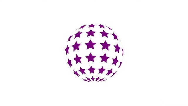 Star 3D globe Lottie JSON animation right смотреть онлайн