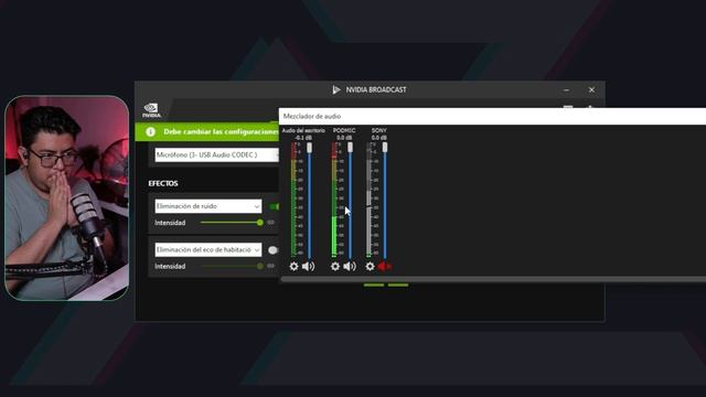 Eliminacion de RUIDO en microfono y desenfoque de CAMARA con NVIDIA BROADCAST смотреть онлайн