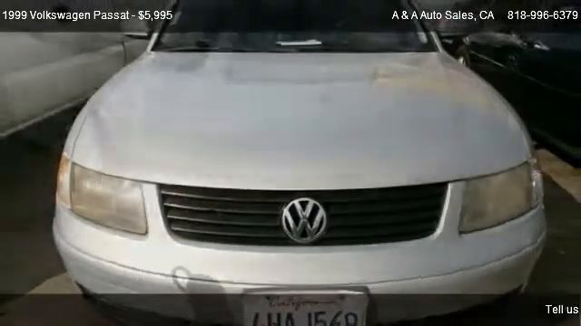 1999 Volkswagen Passat GLX - for sale in Reseda, CA 91335 смотреть онлайн