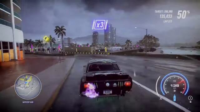 Drift Ford Mustang '65 Hoonicorn livery | Need for Speed Heat смотреть онлайн