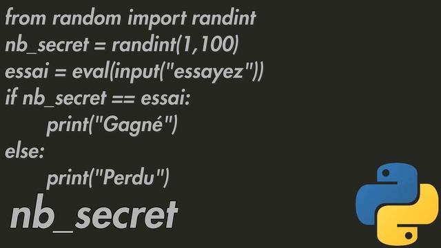FAILLE PYTHON avec la fonction EVAL... смотреть онлайн
