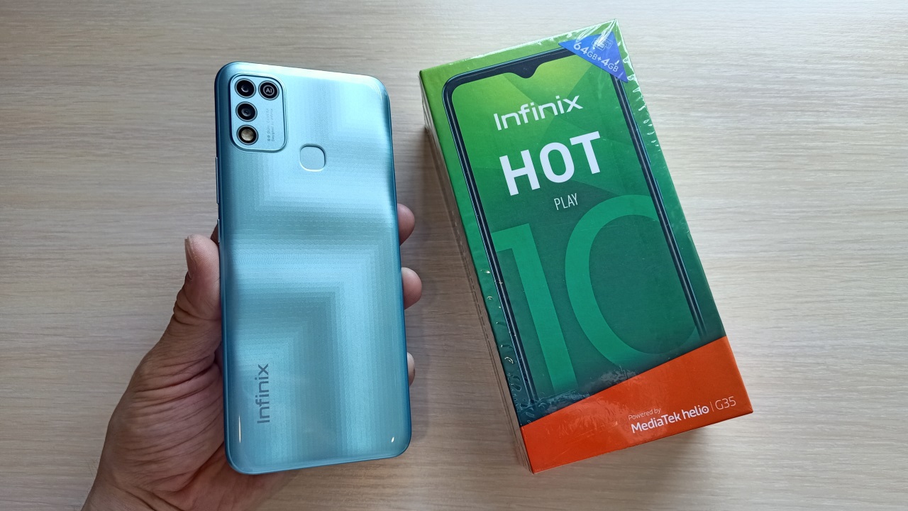 Infinix HOT 10 Play (X688B) 4/64Gb Распаковка ?