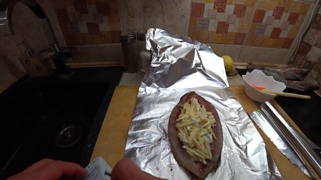 Окунь ЛОДОЧКА в фольге по Сибирски !!! Просто вкусно !!!! смотреть онлайн
