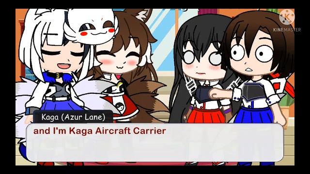 Akagi,Kaga (Azur Lane) Meets Akagi,Kaga (KanColle) смотреть онлайн