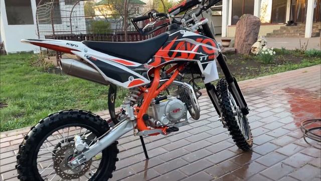 МОЙКА ПИТБАЙКА KAYO TT140 смотреть онлайн