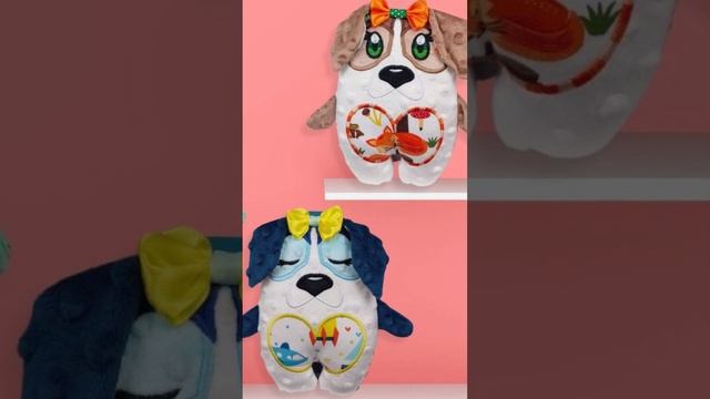 DIY Beagle Dog Bubblie Plush Toy – ITH Machine Embroidery Pattern смотреть онлайн