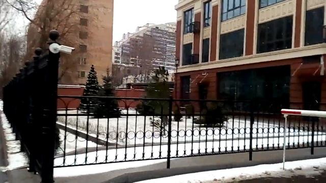 Москва 1646 Рубцовско-Дворцовая улица зима день