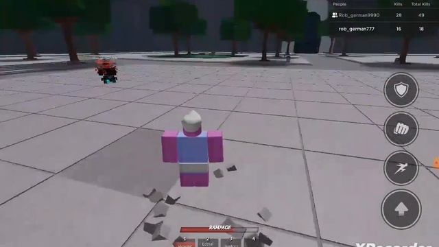 Все атаки в The Strongest Battlegrounds (+ суперспособности)😎👌
