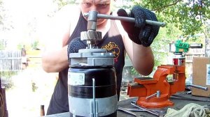 Установка тракторного генератора Г-1000 на мотоцикл Урал).mp4