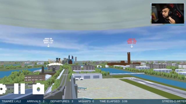 It's time to control an international Airport (Part2) || Airport madness 3D vol 2#technogamerz смотреть онлайн