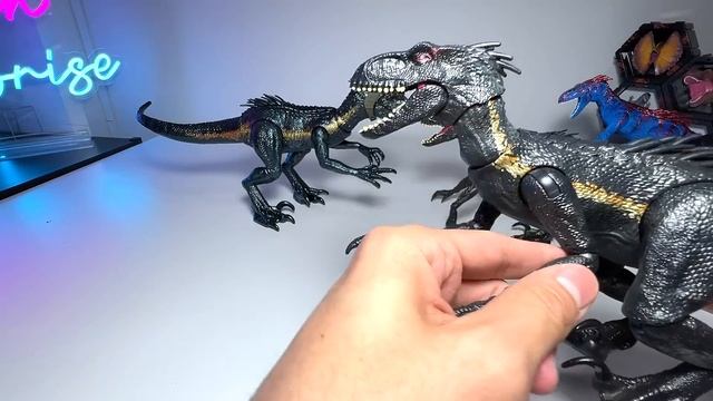 NEW Track N Attack Indoraptor with Tracking Gear! Jurassic World Dino Trackers! смотреть онлайн