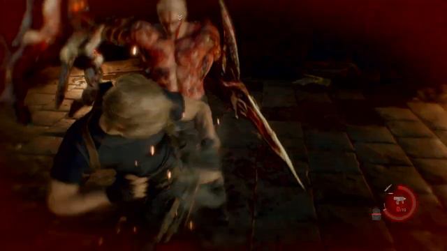 How to parry Krauser in Resident Evil 4 (HDR enabled) смотреть онлайн