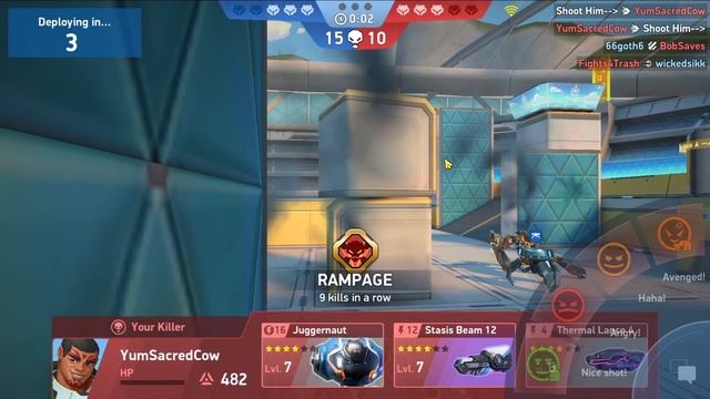 Test Server Battle Rec Account? - ARACHNOS Dual Railgun 16 Gameplay Mech Arena: Robot Showdown MA смотреть онлайн