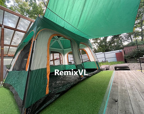 Магазин RemixVL: 096 -2# двухслойная палатка 400х300см Автоматическая шатер смотреть онлайн