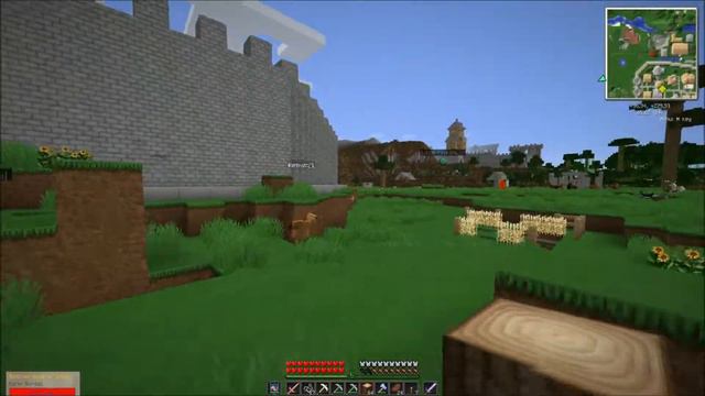[VIDEO #2065] Minecraft 1.2.5 Tale of Kingdoms [Серия 25] "Рубим босса над королевством:)" смотреть онлайн