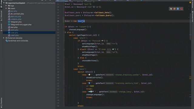 Telegram bot 16-dars. OOP смотреть онлайн
