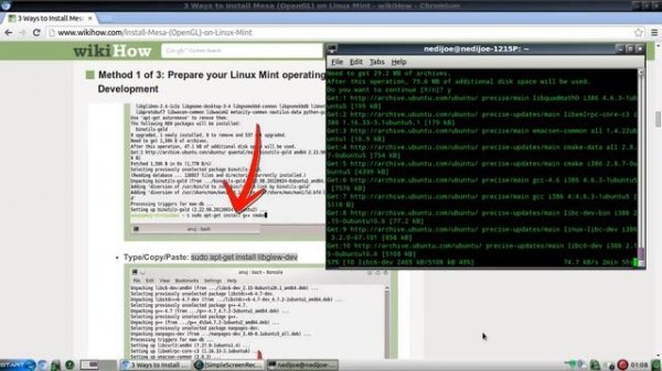 How to Install OpenGL on Linux Mint