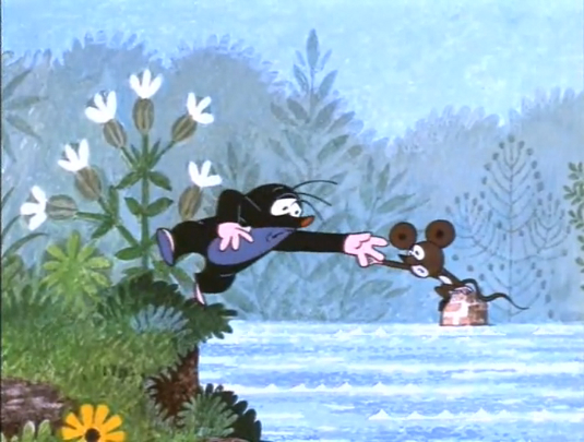 Крот и мышка