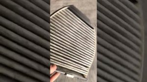 Пару слов про замену фильтра салона на Mercedes-Benz GLK220