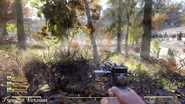 [4K] Fallout 76 Preview - Gameplay 15 minutes - Xbox One X смотреть онлайн