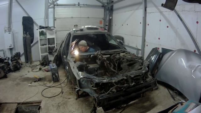 приора утиль,сварка, четверть,вторая жизнь.