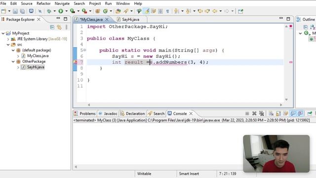 How To Import A Class In Java From Another Package or Project - Java Tutorial смотреть онлайн