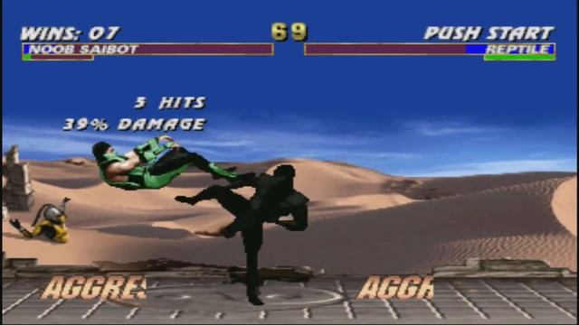 Mortal Kombat Trilogy (PS1) Noob Saibot - Very Hard - No Continues смотреть онлайн