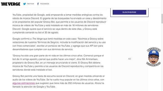 Youtube Cerrará Bot De Música смотреть онлайн
